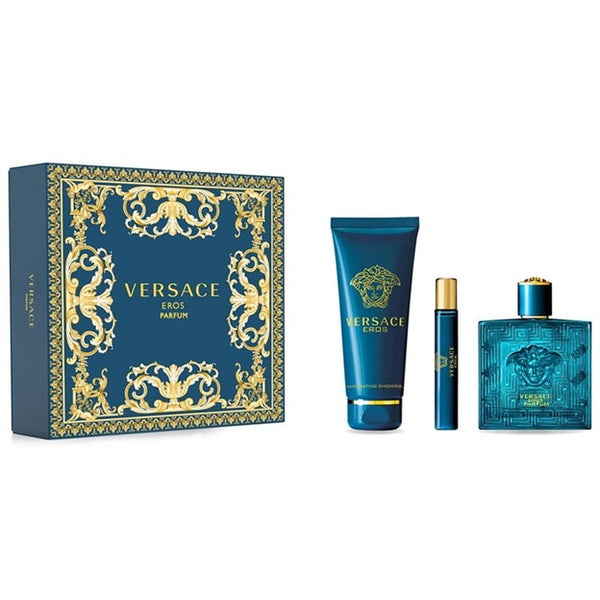 Set Versace Eros For Men 3pc. Parfum 3.4oz Spray