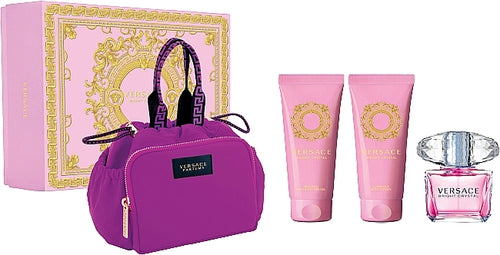 Set Bright Crystal 4pc. Edt 3.0oz Spray