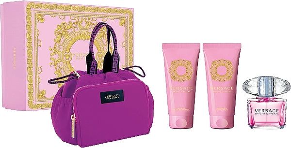 Set Bright Crystal 4pc. Edt 3.0oz Spray