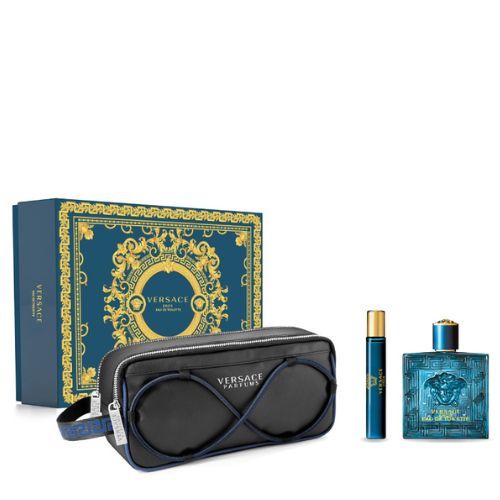 Set Versace Eros For Men 3pc. Edt 3.4oz Spray