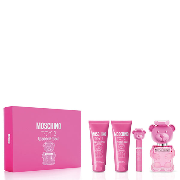 Set Moschino Toy 2 Bubble Gum 4pc. Edt 3.4oz Spray