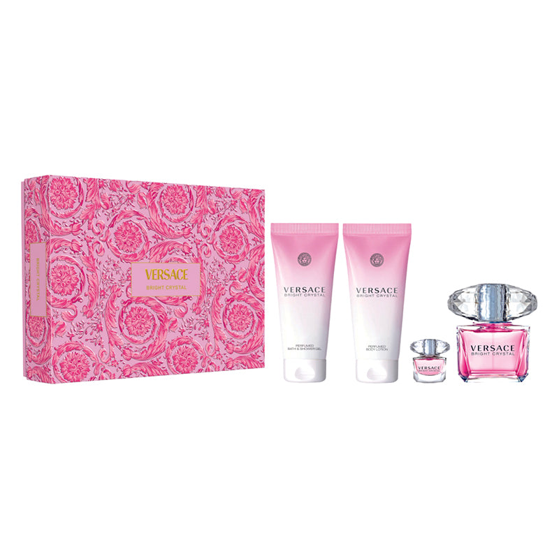 Set Versace Bright Crystal Edt 3.0oz Spray