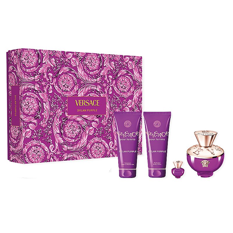 Set Versace Dylan Purple Edp 3.4oz Spray