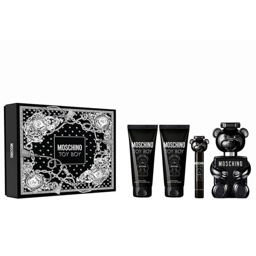 Set Moschino Toy Boy For Man 4pc Edp 3.4oz Spray