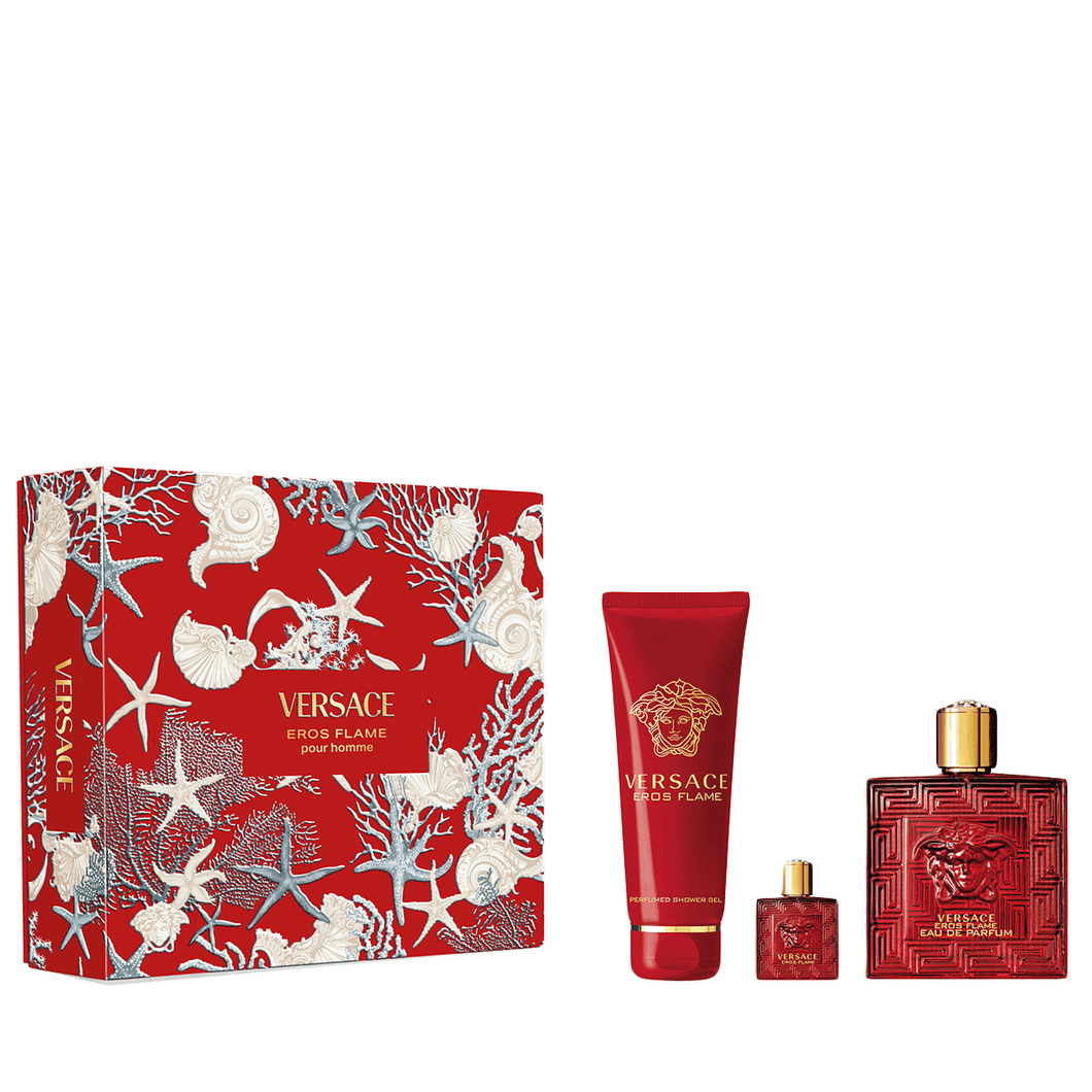 Set Eros Flame For Man Edp 3.4oz Spray