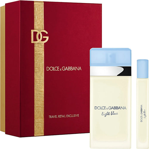 Set D&G Light Blue Edt 3.3oz Spray For Women