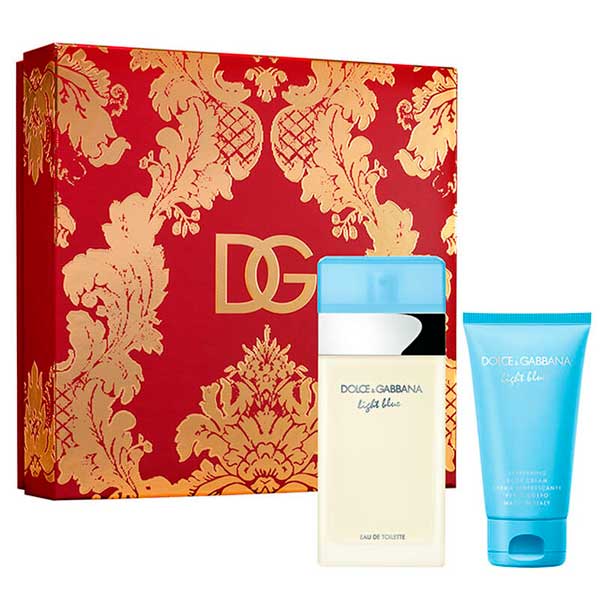 Set D&G Light Blue For Women 2pc.Edt 3.3oz Spray
