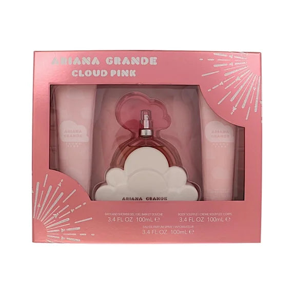 Set Cloud Pink 3Pc For Woman Edp 3.4oz Spray