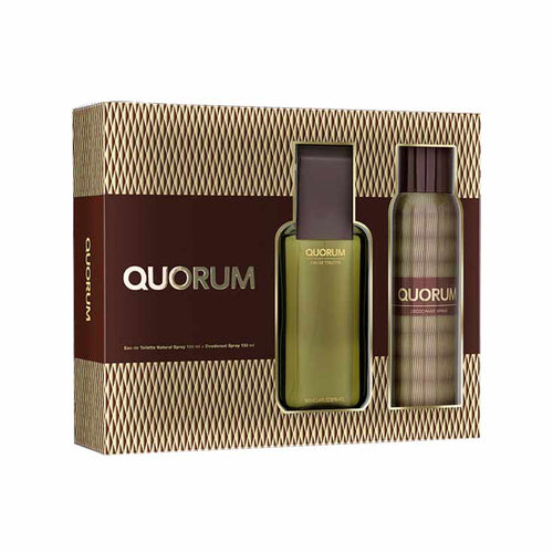 Set Quorum 2pc. Edt 3.4oz Spray