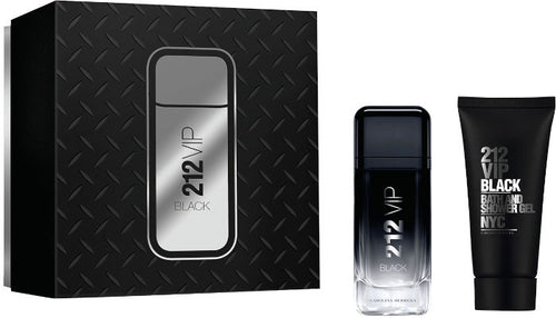 Set 212 VIP Black For Men 2pc. Edp 3.4oz Spray