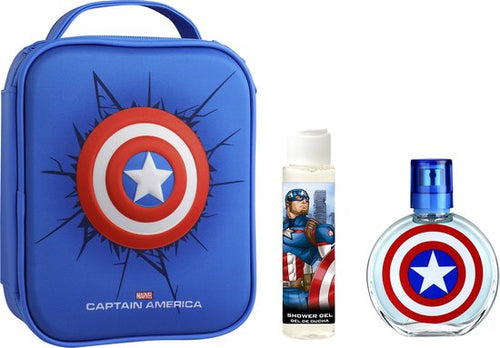 Kids Captain America Set Edt 3.4oz Spray