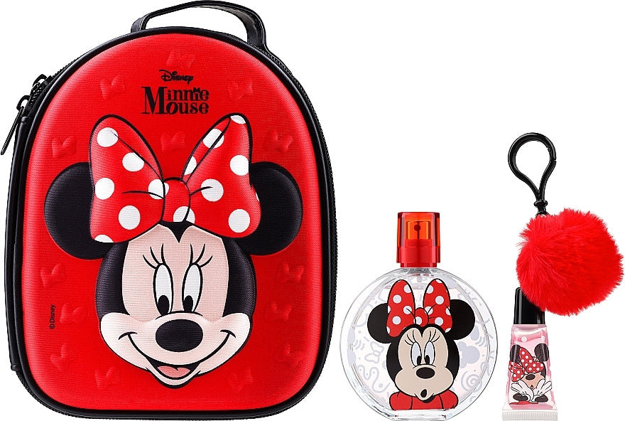 Kids Minnie Mouse Zip Case Set Edt 3.4oz Spray