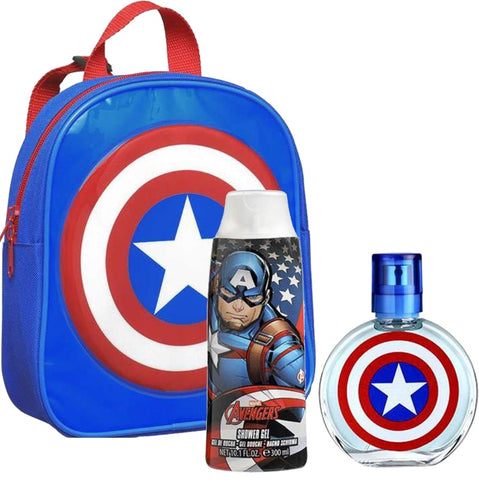 Kids Marvel Captain America 3pc.Set 1.7oz Spray