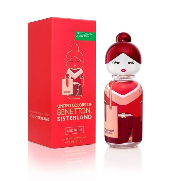 Sisterland Red Rose For Woman Edt 2.7oz Spray