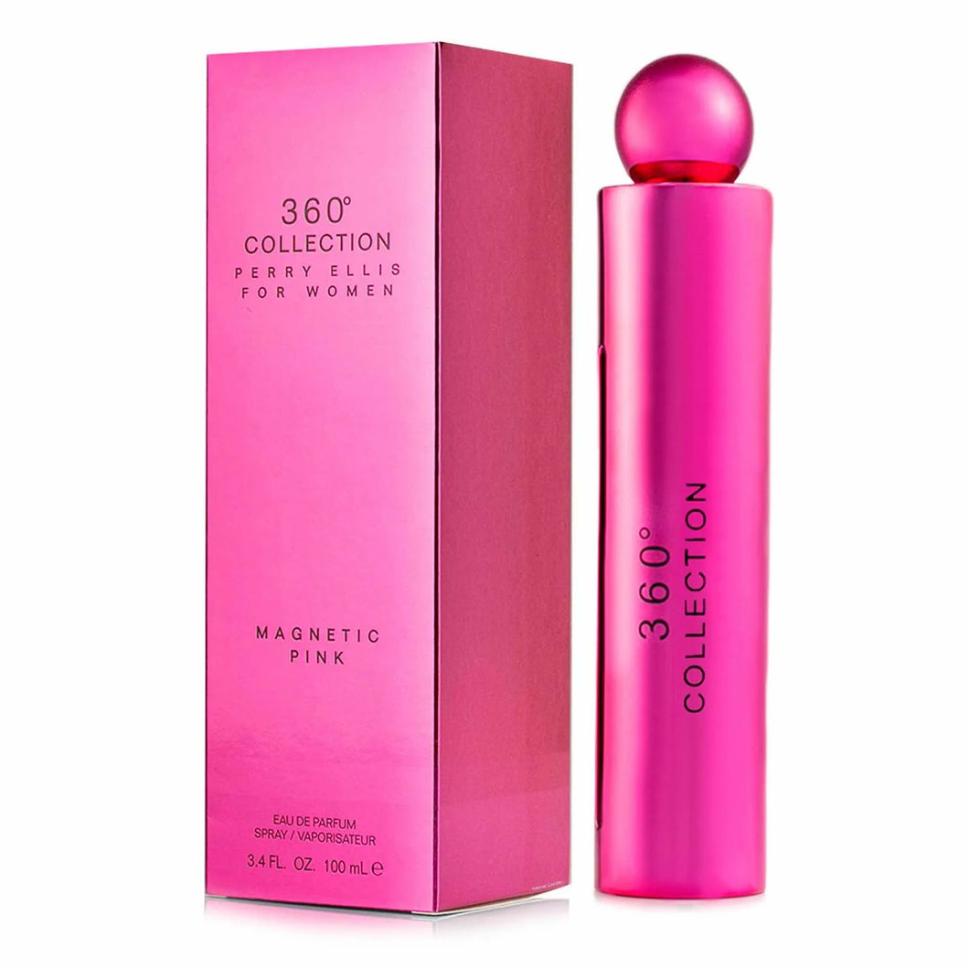 360 Collection Magnetic Pink Edp 3.4oz Spray