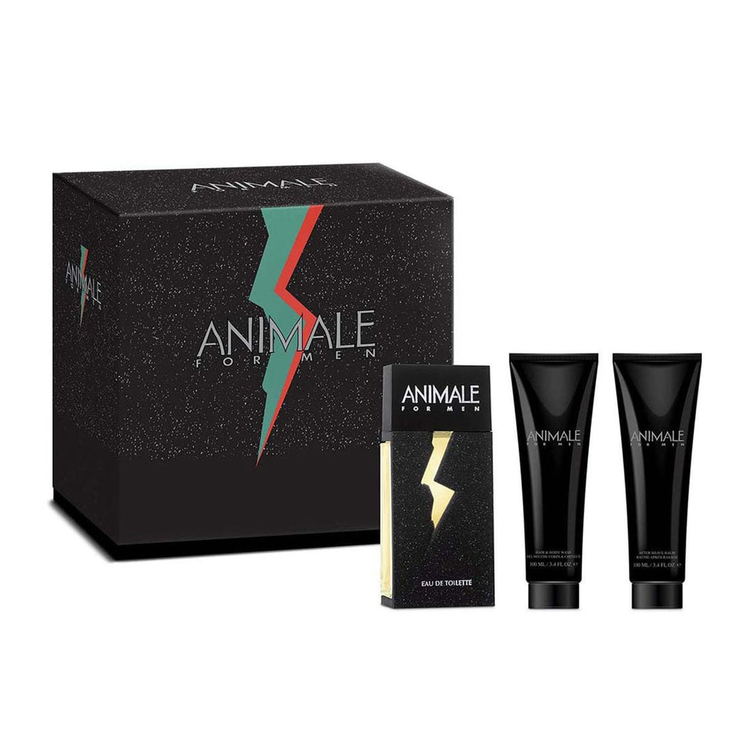 Set Animale For Men 3pc. Edt 3.4oz Spray
