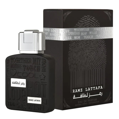 Ramz Silver Lattafa For Men Edp 3.4oz Spray