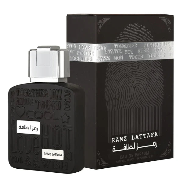 Ramz Silver Lattafa For Men Edp 3.4oz Spray