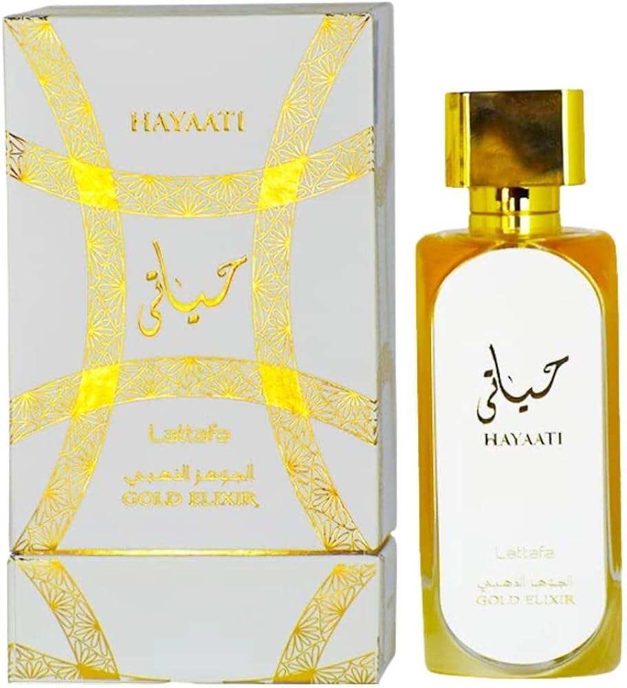 Hayaati Gold Elixir Lattafa Unisex Edp 3.4oz Spray
