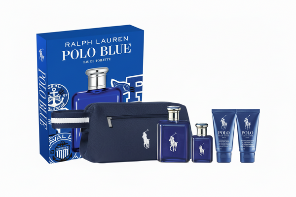 Set Polo Blue For Men Edt 4.2oz Spray