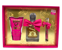 Set Viva La Juicy 3pc For Woman Edp 3.4oz Spray