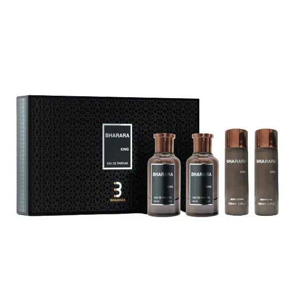 Set Bharara King 4pc. Edp 3.4oz Spray