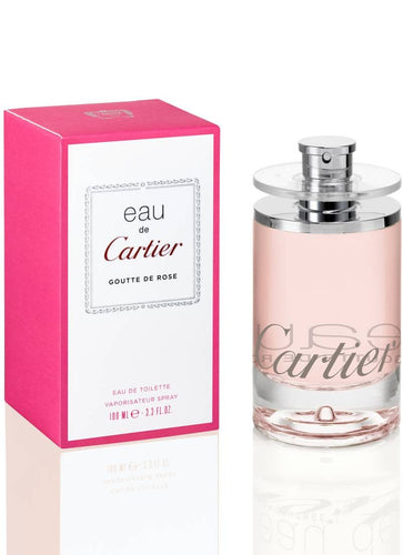 Eau de Cartier Goutte De Rose Edt 3.4oz Spray