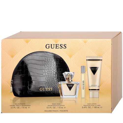 Set Guess Seductive For Women 4pc. Edt 2.5oz Spray