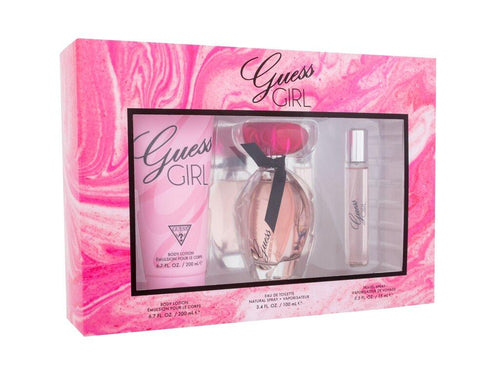 Set Guess Girl 3pc. Edt 3.4oz Spray