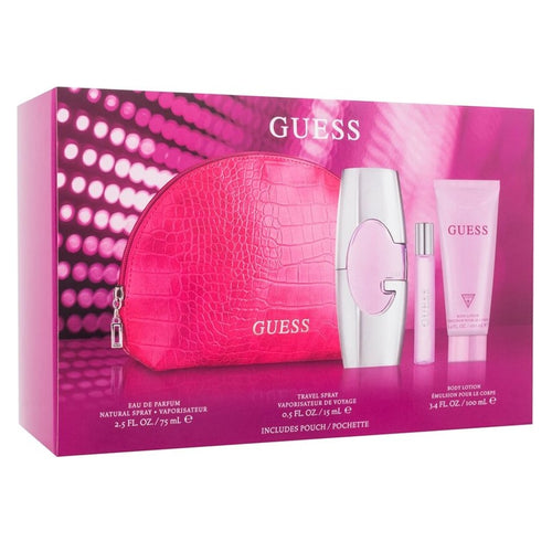 Set Guess For Women 4pc. Edp 2.5oz Spray