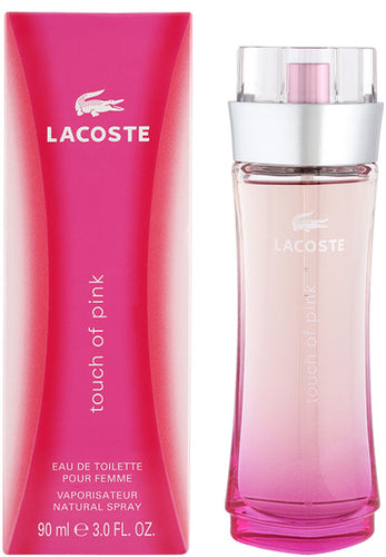 Lacoste Touch Of Pink Woman Edt 3oz Spray