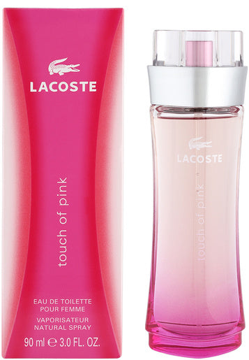 Lacoste Touch Of Pink Woman Edt 3oz Spray