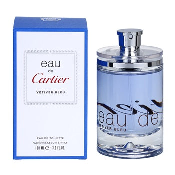 Eau de Cartier Vetiver Bleu Edt 3.4oz Spray