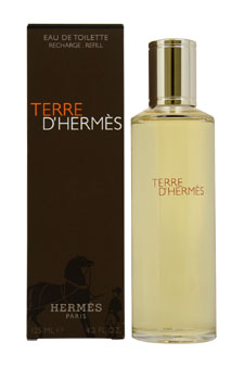 Terre D'Hermes Edt 4.2oz Refill For Men