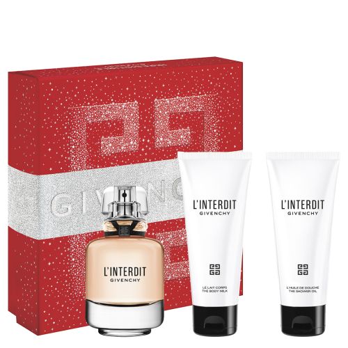 Set Givenchy L'interdit 3pc. Edp 2.7oz Spray