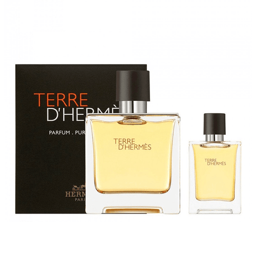 Set Terre D'Hermes 2pc. Parfum 2.5oz Spray