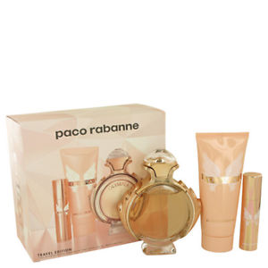 Set Olympea 3 pc Edp  2.7 oz Spray