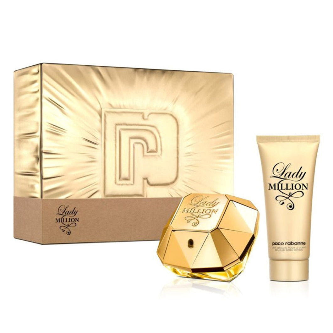 Set Lady Million 2pc. Edp 2.7oz Spray