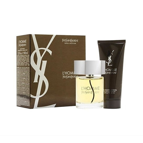 Set Ysl L'Homme 2 pc Edt 3.3 oz Spray