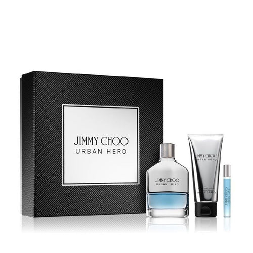 Set Jimmy Choo Urban Hero 3pc. Edp 3.3oz Spray
