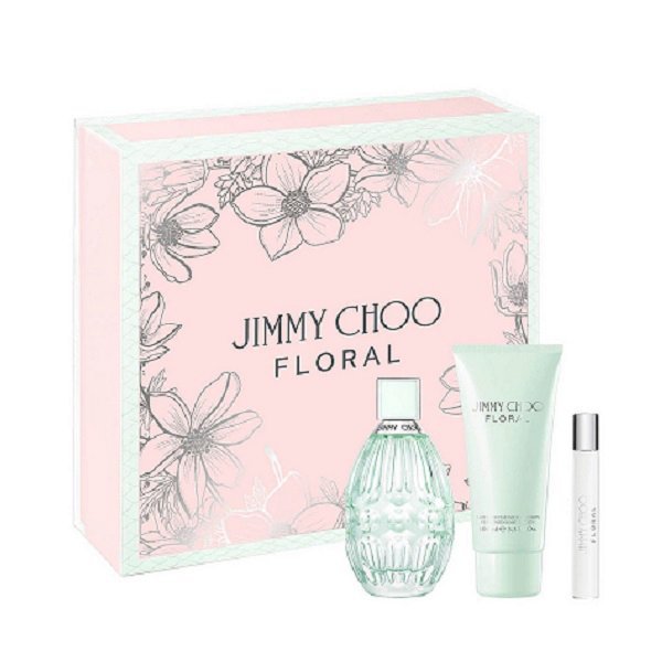Set Jimmy Choo Floral 3pc. Edt 3.0oz Spray