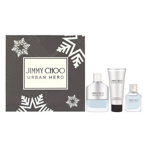 Set Jimmy Choo Urban Hero 3pc. Edp 3.3oz Spray