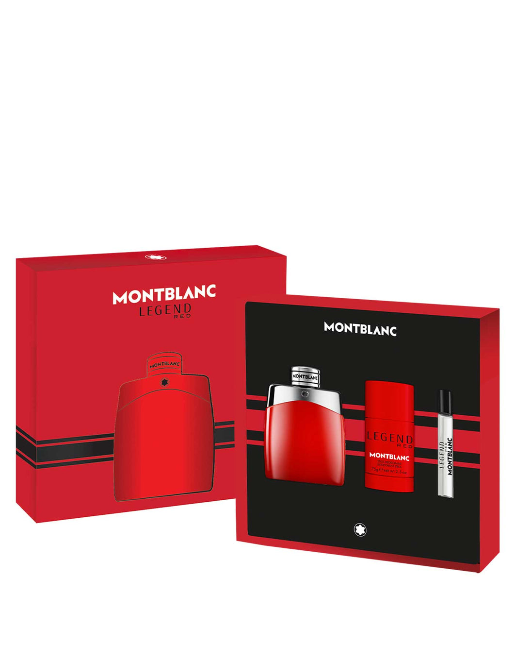 Set Mont Blanc Legend Red 3pc. Edp 3.3oz Spray