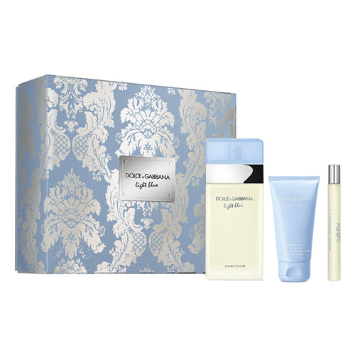 Set D&G Light Blue For Women 3pc. Edt 3.3oz Spray
