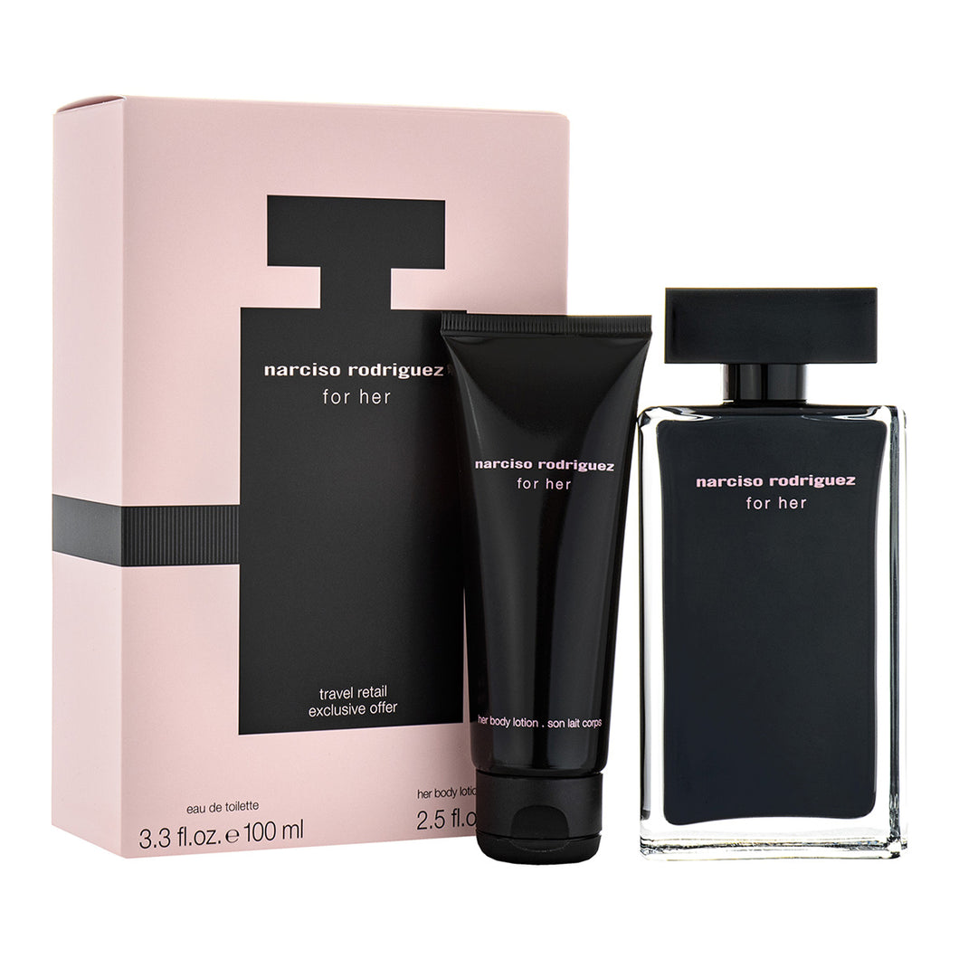 Set Narciso Rodriguez For Her 2pc. Edt 3.3oz Spray