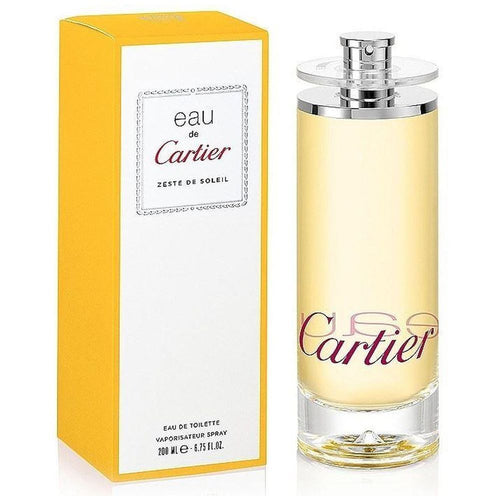 Eau De Cartier Zeste De Soleil Edt 6.8oz Spray