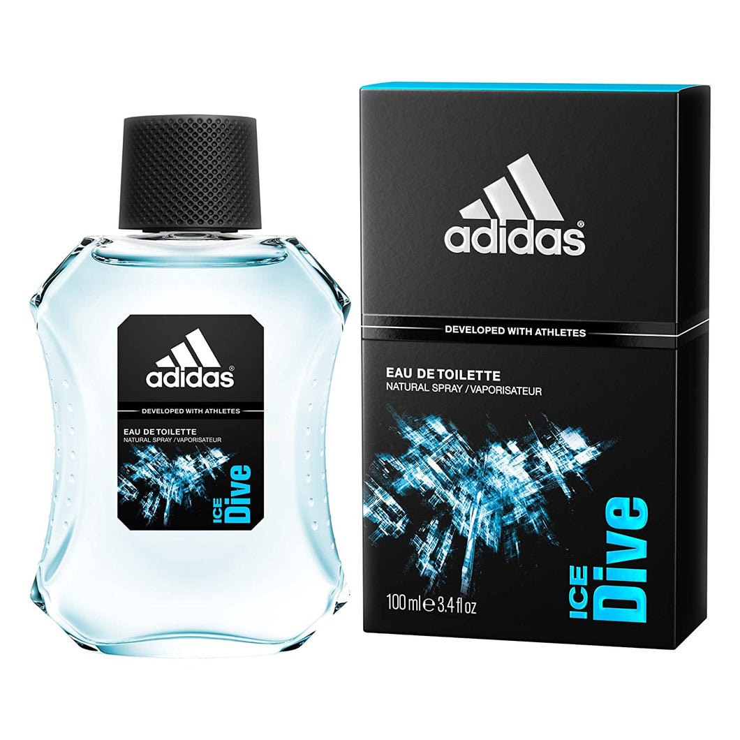 Adidas Ice Dive Edt 3.4oz Spray