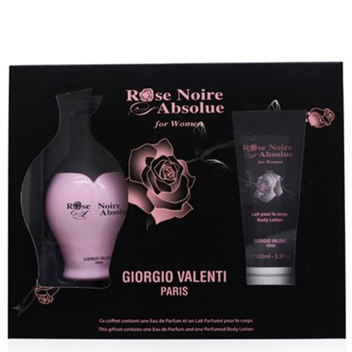 Set Rose Noire Absolue For Women 2pc. Edp 3.3oz Spray