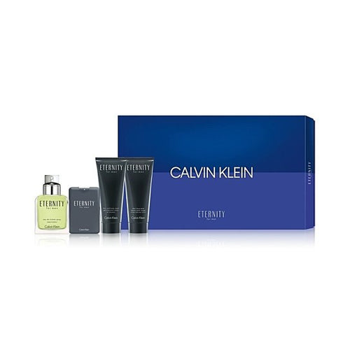 Set Eternity For Men 4pc Edt 3.4oz Spray
