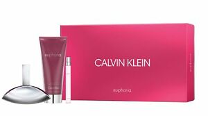 Set Euphoria For Women 3pc Edp 3.4oz Spray